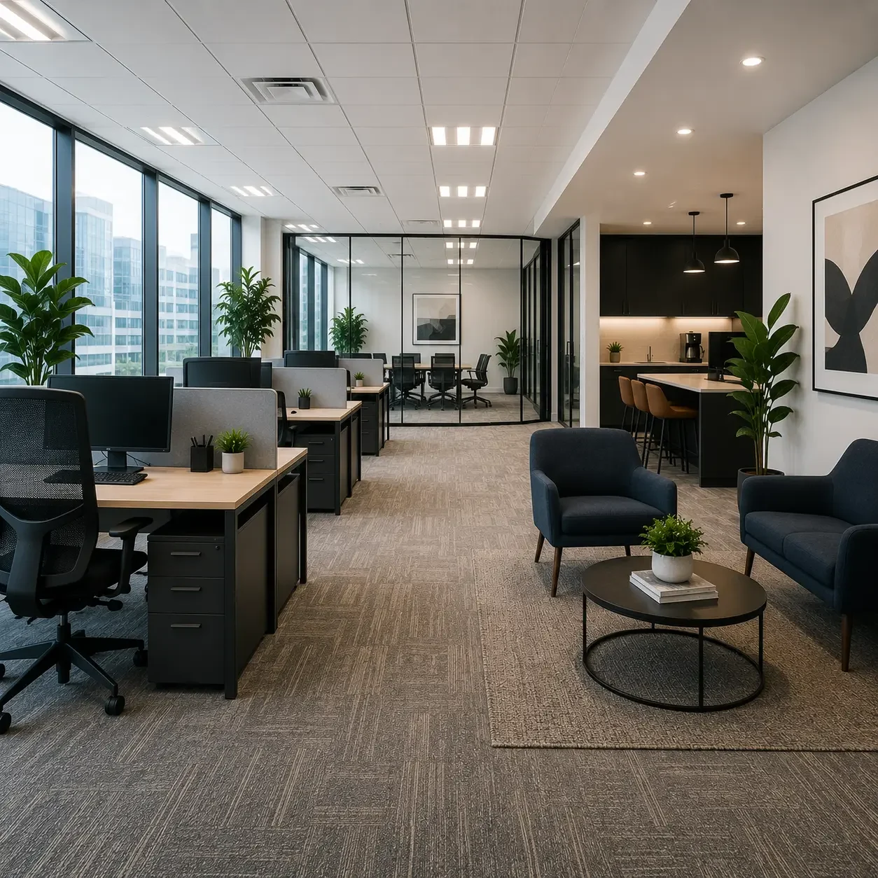 Office cleaning services by Almeida Cleaning