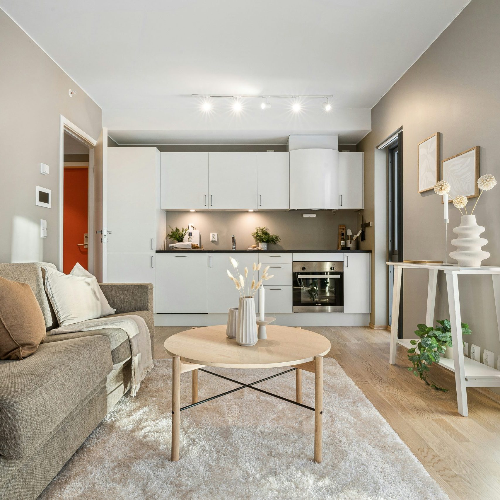 home interior after a deep cleaning service